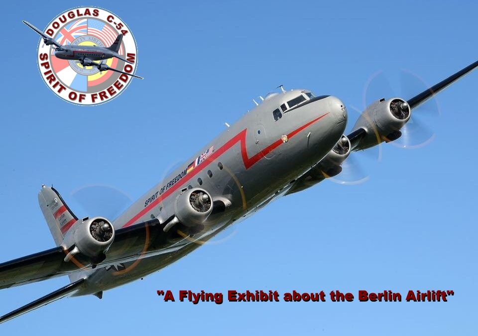 C54 “SPIRIT OF FREEDOM” Will be at UC Air Fair